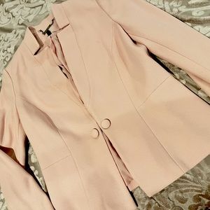 White house black pink blazer 🎀